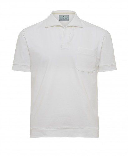 White Luxury Polo Shirt