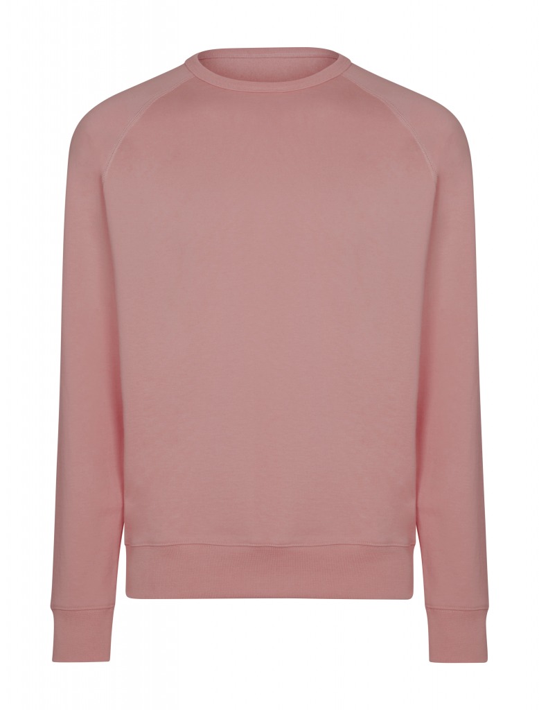 Hemingsworth | Pink Raglan Sweatshirt | Made in England