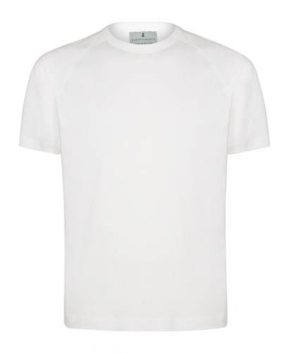Hemingsworth | White Raglan T-Shirt - Made in England